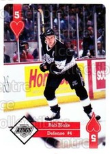 1995-96 Hoyle Western Playing Card #5 Rob Blake