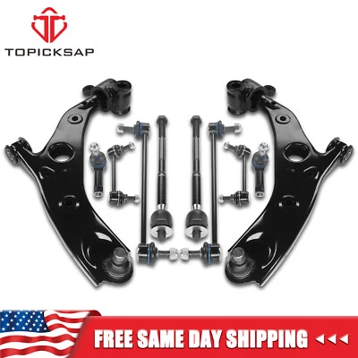 Front Control Arm Ball Joint Sway Bar Link Tie Rod for 2013-16 Mazda CX-5 10pc - Image 1 of 4