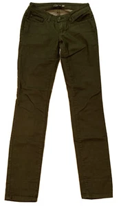 Prana Damen Kayla Bio Baumwolle Freizeit Jeans Cargo Grün Größe 2 Kurz - Bild 1 von 7