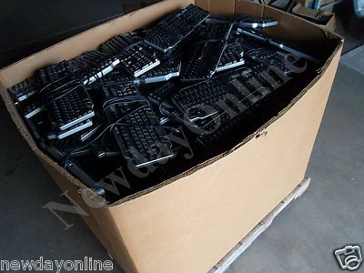 Dell USB Enhanced Multimedia Keyboard Black TH836 N6250 DJ425 SK-8135 in GAYLORD - Image 1 of 4