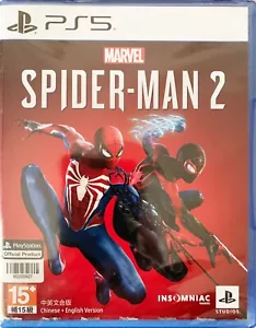 PS5 PlayStation 5 Marvel Spider-Man 2 HK Chinese/English version Video Game - Picture 1 of 9