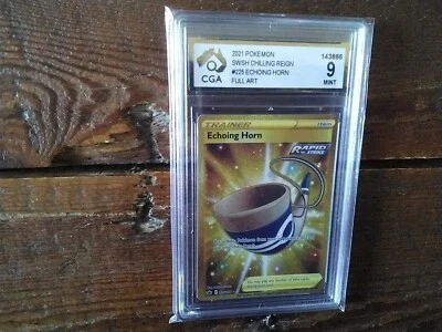 Pokemon vmax gold secret graded art sr echoing horn vstar gx 225/198 v Card b5 - Image 1 of 3