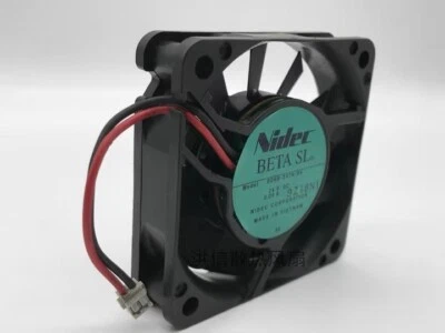 Nidec BETA SL D06R-24TH 04 DC24V 0.09A 6CM 2-Pin Silent Cooling Fan - Image 1 of 3