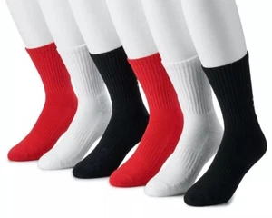 Under Armour, 6Pk Cotton Performance Training Crew Sock, Mens Size 8-12. - Picture 1 of 1
