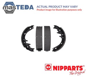 NIPPARTS BRAKE SHOE SET KIT J3505034 L FOR MITSUBISHI CARISMA,SPACE STAR MPV
