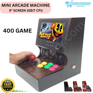 Children Mini Electronic Arcade Claw Machin 400 Video Game 9" Screen 32bit CPU - Picture 1 of 7