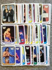WWF MERLIN WRESTLING TRADING CARDS 1991 WHITE WWE WCW ENGLISH & ITALIAN