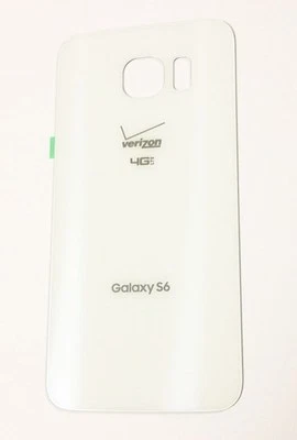 OEM аккумулятор задняя крышка для Samsung Galaxy S6 G920V ~ Verizon без IMEI «белый» ~ США - Изображение 1 из 3