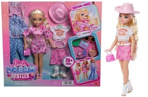 MUÑECA BARBIE DREAM BESTIES Festival estilo conjunto con ropa JGG37 - Imagen 1 de 7