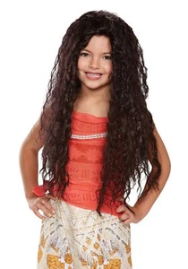 Disney Moana Deluxe Child Wig - Picture 1 of 1