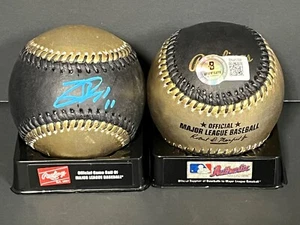 Jackson Chourio Brewers Auto Signed GOLD/Black MLB Baseball Beckett Hologram . - Picture 1 of 1