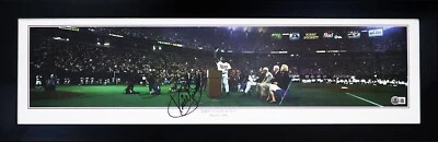 L@@K Kirby Puckett Signed "Kirby's Salute To You" Panoramic Photo Framed BAS 2 - Image 1 of 4