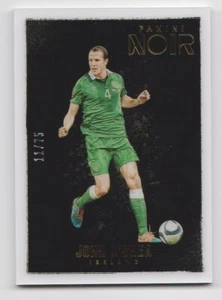 2016-17 Panini Noir Soccer Color & Black /75 John O'Shea Lot Ireland - Picture 1 of 2
