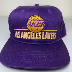 De colección Los Angeles Lakers Sombrero NBA Baloncesto Púrpura Gorra Annco - Imagen 1 de 8