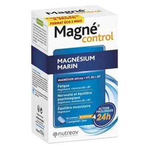 Complément alimentaire Nutreov Physcience Magné Control 60 comprimés - Imagen 1 de 5