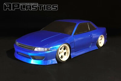 RC Body Car Drift Touring 1:10 Nissan Silvia S13 Odyvia style APlastics New - Image 1 of 4