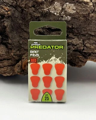 Fox Rage Predator Bait Fins Red 25 Stück Deadbait Kunstflossen Köderfisch Köfi - Bild 1 von 2