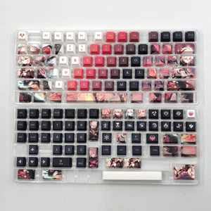 Anime Genshin Impact Kaedehara Kazuha 138 Keycaps PBT New for Cherry MX Keyboard - Picture 1 of 9