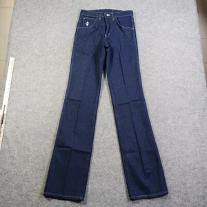 Richard Petty Jeanns Mens Size 28x36 Blue Denim Nascar Embroidered New Old Stoc - Picture 1 of 16