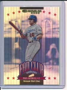 2002 DONRUSS GOLD SEASON STAT LINE PAUL LO DUCA PARALLEL SSP #/D 31/90 - Picture 1 of 1