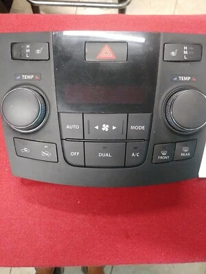 10-13 Suzuki Kizashi AC Heater Climate Control w/ Heated Seats 39510-57LA0 OEM - Image 1 of 4