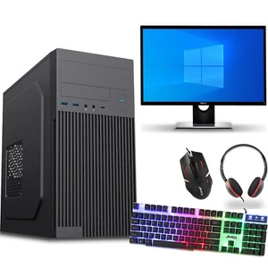 Gaming PC Bundle i3 6th Gen - 16GB DDR4 1TB + 128GB SSD 2GB GT 710 - Windows 10 - Picture 1 of 11