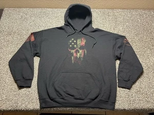 Sudadera con Capucha Estilo Grunt Para Hombres Grande América Calavera Clásica Informal Canguro - Imagen 1 de 7