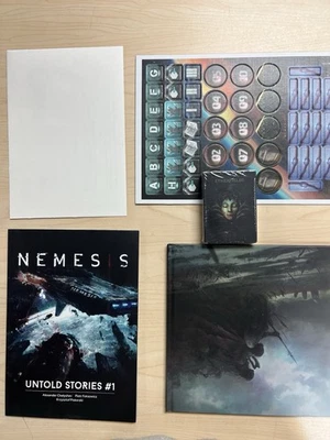 Nemesis Sci-Fi Board Game Kickstarter Untold Stories #1 AND MORE 18b - Image 1 of 4