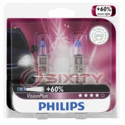 Philips Low Beam Headlight Bulb for Saab 9-2X 2005-2006 Electrical Lighting lo - Image 1 of 4