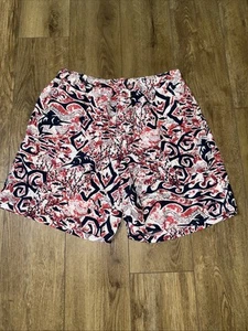 Columbia PFG Swim Trunks Men L Red Board Shorts Bathing Suit Omni Shade Fish - Picture 1 of 8