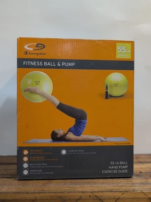 Champion Fitness Ball And Pump Small Size Brand New - Image 1 of 3