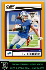 2022 Score Gold T.J. Hockenson #85 Detroit Lions - Picture 1 of 2