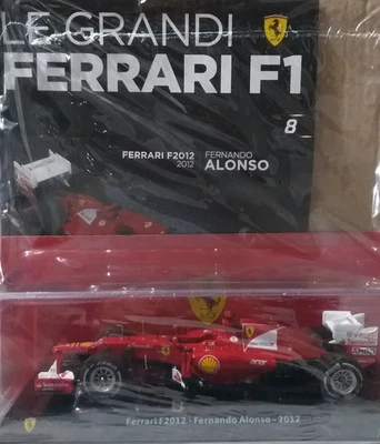 LE GRANDI FERRARI F1 Ferrari F2012 di Fernando Alonso del 2012 in scala 1:24 - Immagine 1 di 4