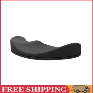 Mouse Pad Soft Silicone Wrist Rest Mouse Mat for Gaming Office PC (Black) - Bild 1 von 8