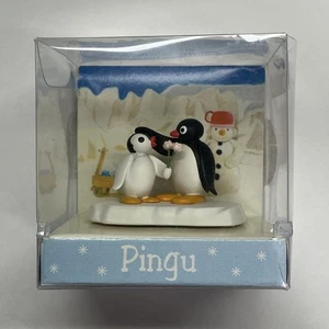 Pingu & Pinga Figure Set PVC Toys Stop Motion Animation Japan Vintage - Picture 1 of 3