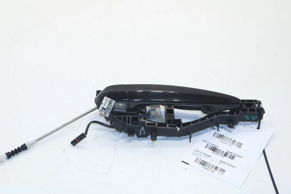 09-16 BMW 328i xDrive SULEV 2,0 L pasajero trasero derecho puerta exterior manija Foto 1 de 4