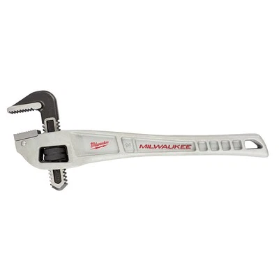 Milwaukee 48-22-7184 14" Aluminum Offset Pipe Wrench, 2" Jaw Capacity - Image 1 of 2