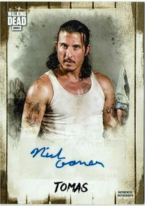The Walking Dead Autograph Collection Topps 2018 Nick Gomez as Tomas #66/93 - Picture 1 of 2