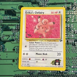 Erika's Clefairy 40/132 Gym Challenge Uncommon Pokemon Card - Picture 1 of 4
