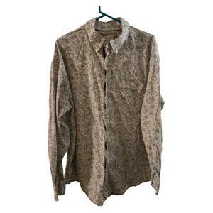 Panhandle Rough Stock Herren XL Western Hemd Langarm Paisley Knopfleiste - Bild 1 von 12