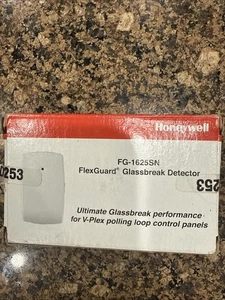 Sensor de rotura de vidrio de montaje empotrado Honeywell Intellisense FG-1625SN 25' - Imagen 1 de 1