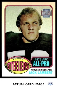 2001 Topps Archives Reserve #220 JACK LAMBERT Steelers Set-Break HOF NM - Picture 1 of 4