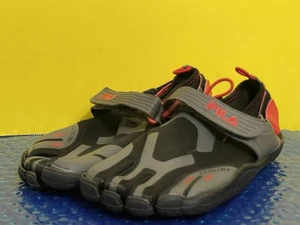 fila skeletoe athletic shoes (size8) red and black - Picture 1 of 6