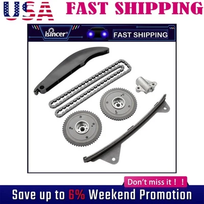 Kit de cadena de distribución y engranaje de árbol de levas VVT para Kia Forte 24350-2E700 2017-2022 Foto 1 de 4
