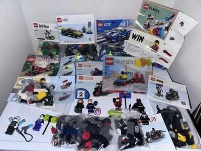 Huge LOT of Assorted Complete LEGO Sets and Minifigures! Marvel DC City Classic - Image 1 of 4