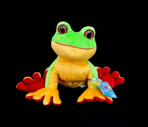 Webkinz Red-Eyed Tree Frog [Brand New Condition, Sealed Code] - Picture 1 of 3