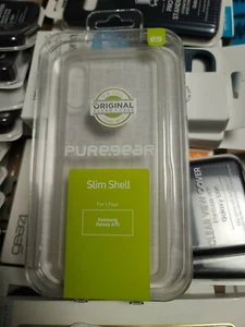 puregear slim shell clear case for samsung galaxy A70 , New . Retail - Picture 1 of 4