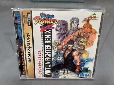 SEGA SATURN Virtua Fighter Remix Japanese Ver. complete Boxed GS-9039 - Image 1 of 2