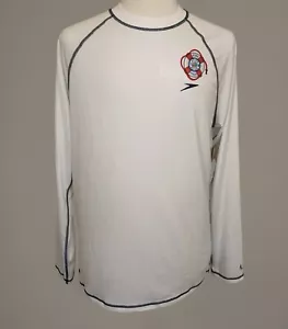 Camicia da bagno Speedo Sun protezione UV vita guardia costiera vigili del fuoco manica lunga LG - Foto 1 di 13