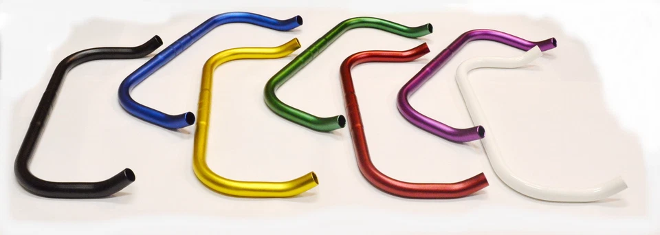 NEW ALLOY FIXED GEAR BULLHORN Handlebar-TRACK/FIXIE /TT/ Road BIKE BICYCLE - Image 1 of 1